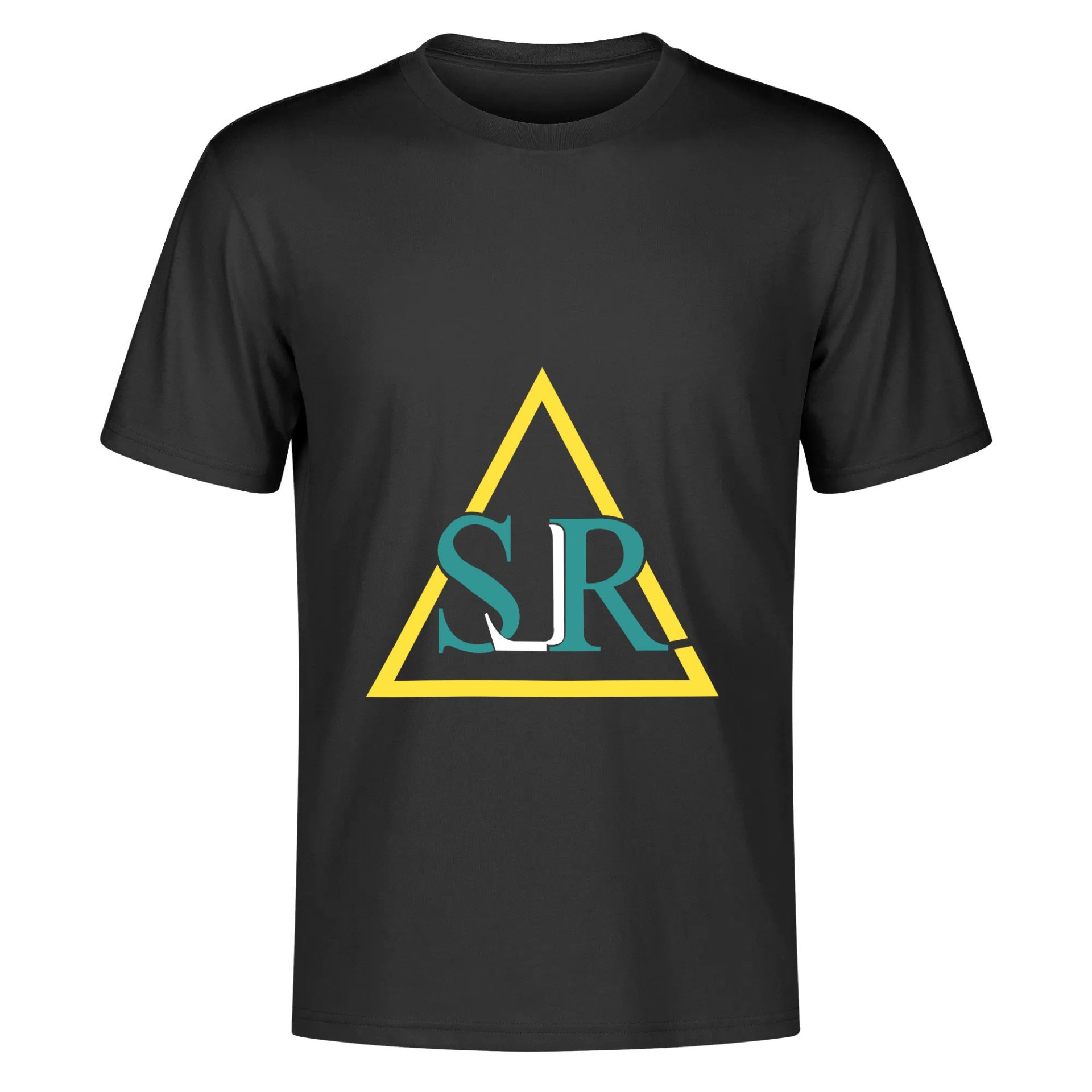 SLR Red/White Triangle Cotton Front & Back T-Shirt - Image 5