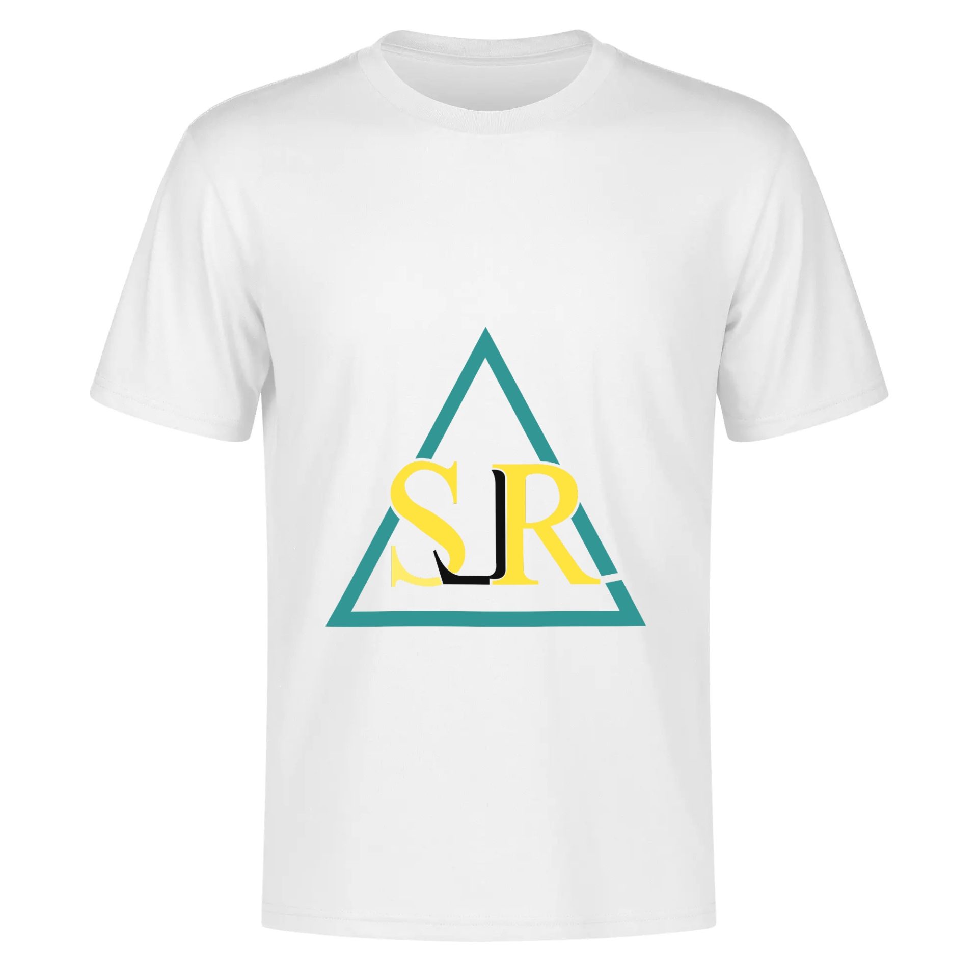 SLR Red/White Triangle Cotton Front & Back T-Shirt - Image 13