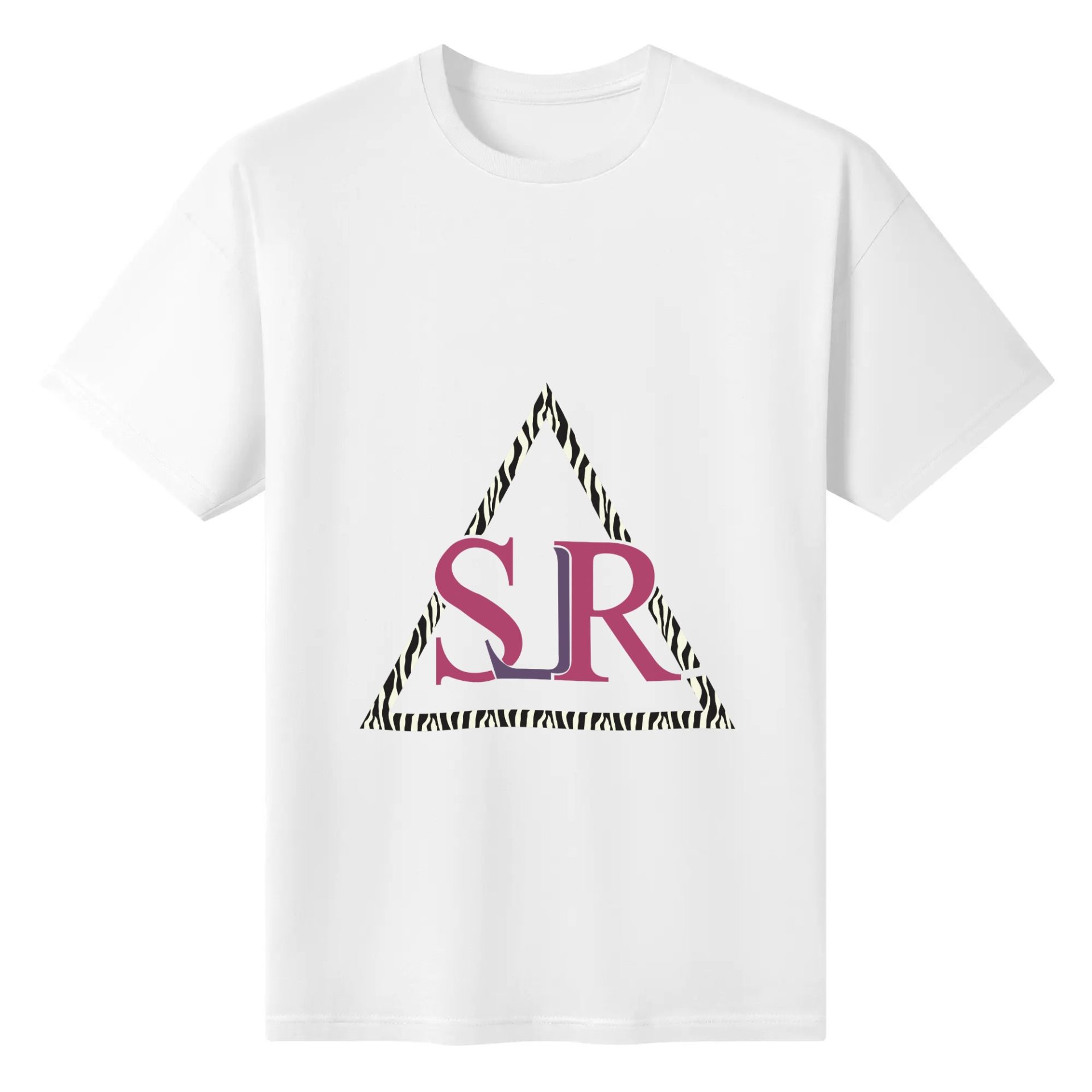 SLR Zebra Triangle logo Women’s Cotton Front & Back T Shirt - Image 3