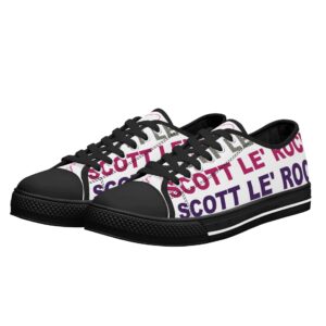 SLR NAME LOGO Women’s Low Top Canvas Shoes