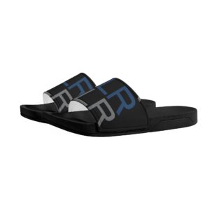 SLR men’s BLUE/GREY LOGO SANDALS
