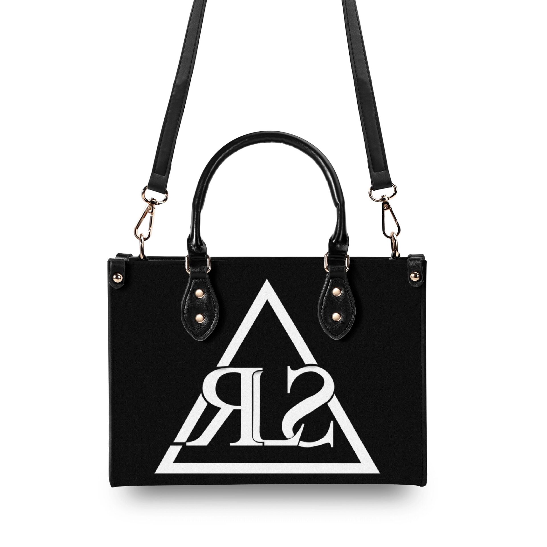 SLR WOMEN’S BLACK LEATHER SCOTT BAG - Image 2