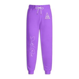 SLR PURPLE/WHITE Sweatpants