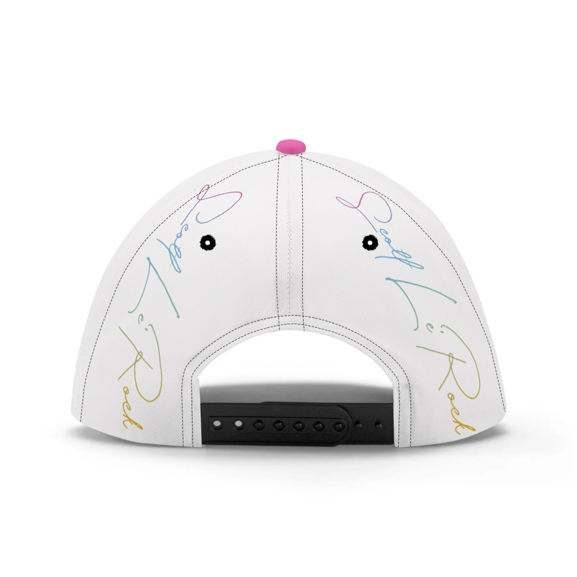SLR WHITE/PINK TRI-COLOR Baseball Cap - Image 5