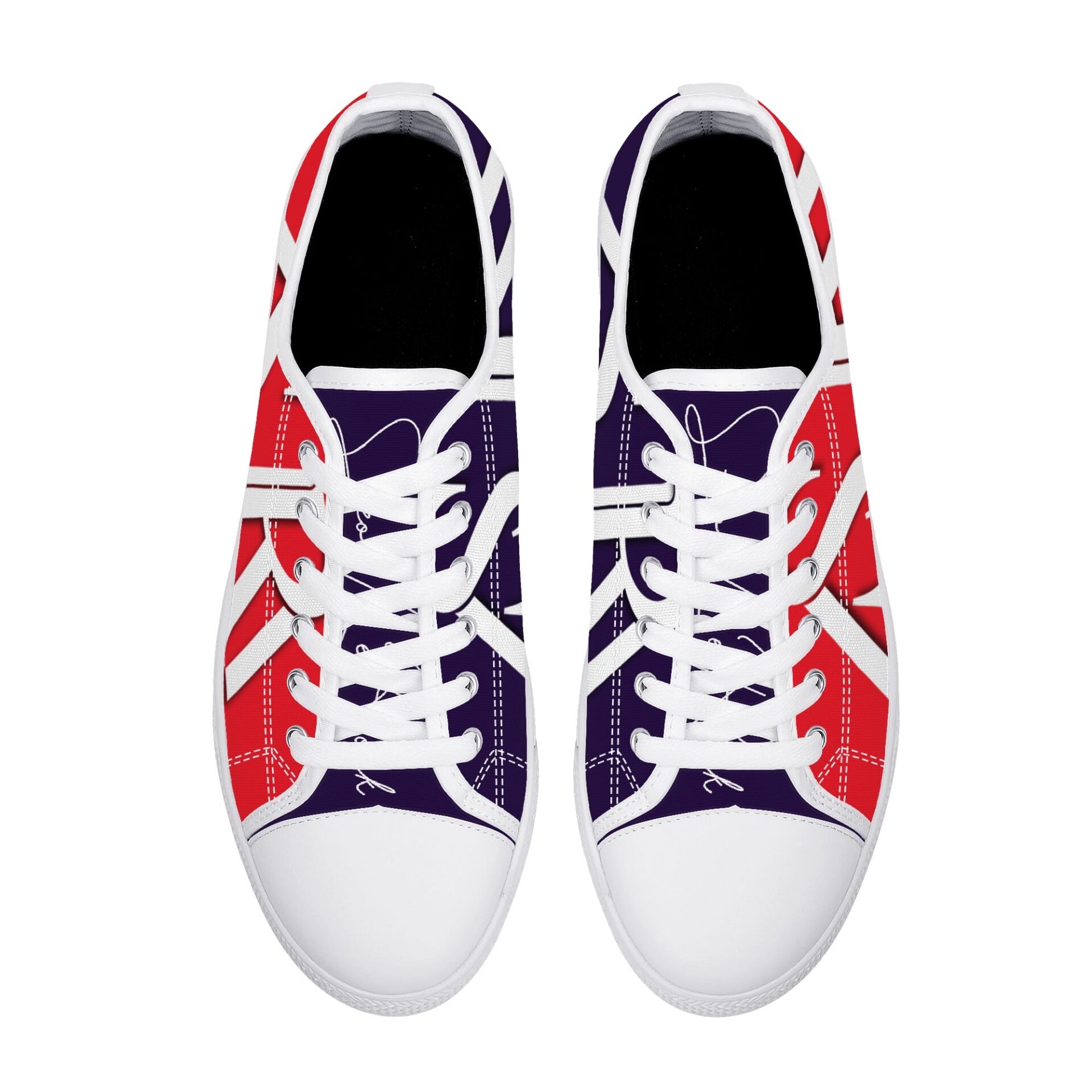 SLR WOMEN’S AMERICAN Low Top Canvas Shoes - Image 2