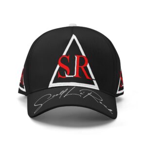 SLR BLACK/WHITE/RED Baseball Cap