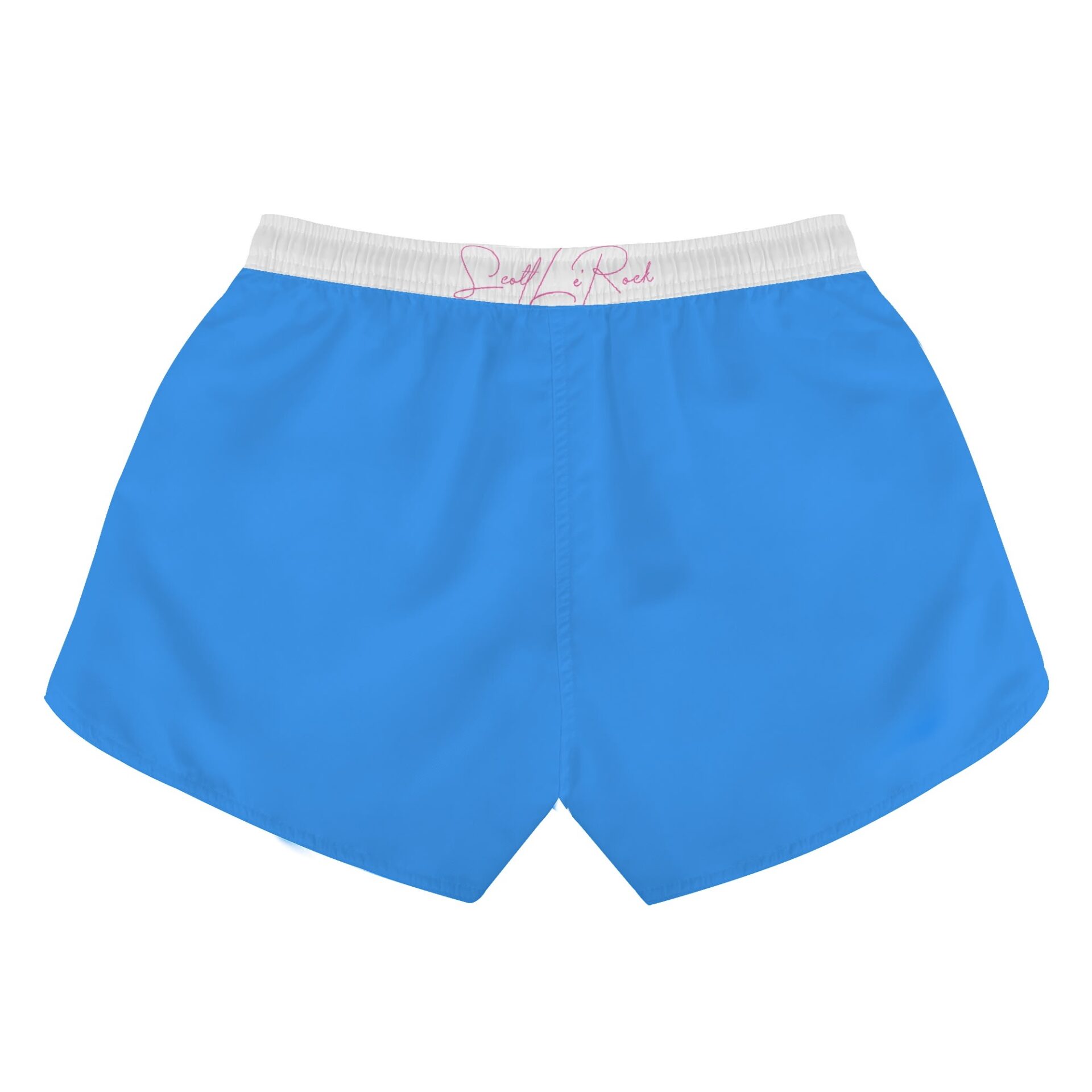 SLR ROYAL BLUE/WHITE Women’s Beach Shorts - Image 2