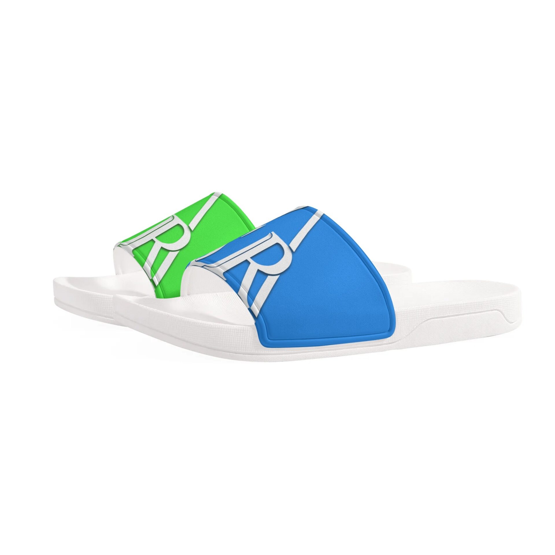 SLR Women’s LIME GREEN/ROYAL BLUE Sandals - Image 2
