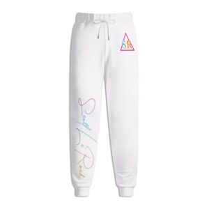 SLR WHITE/PINK TRI-COLOR Sweatpants