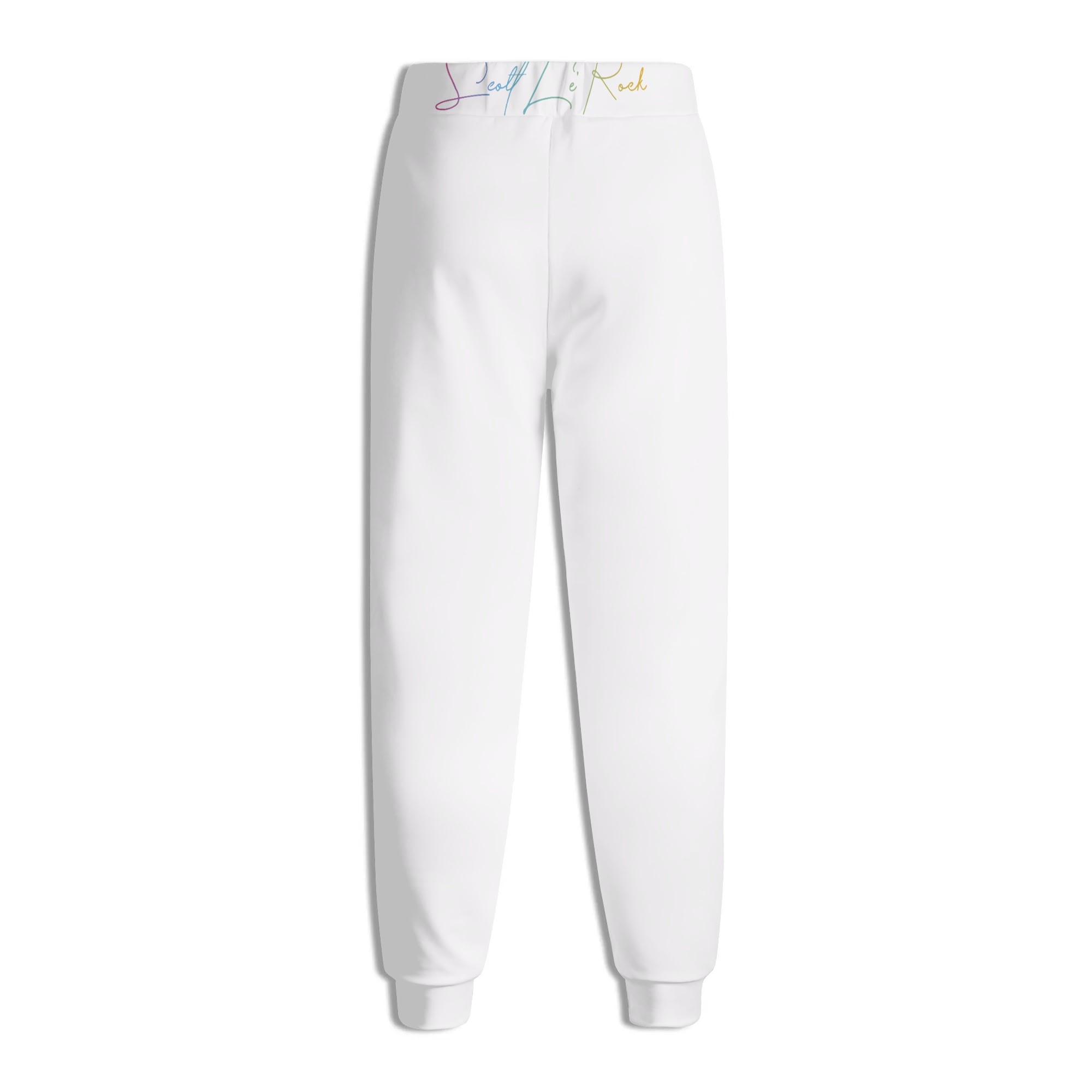 SLR WHITE/PINK TRI-COLOR Sweatpants - Image 2