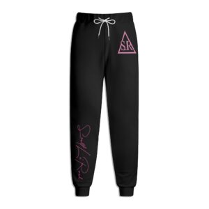 SLR BLACK/PINK/WHITE Sweatpants