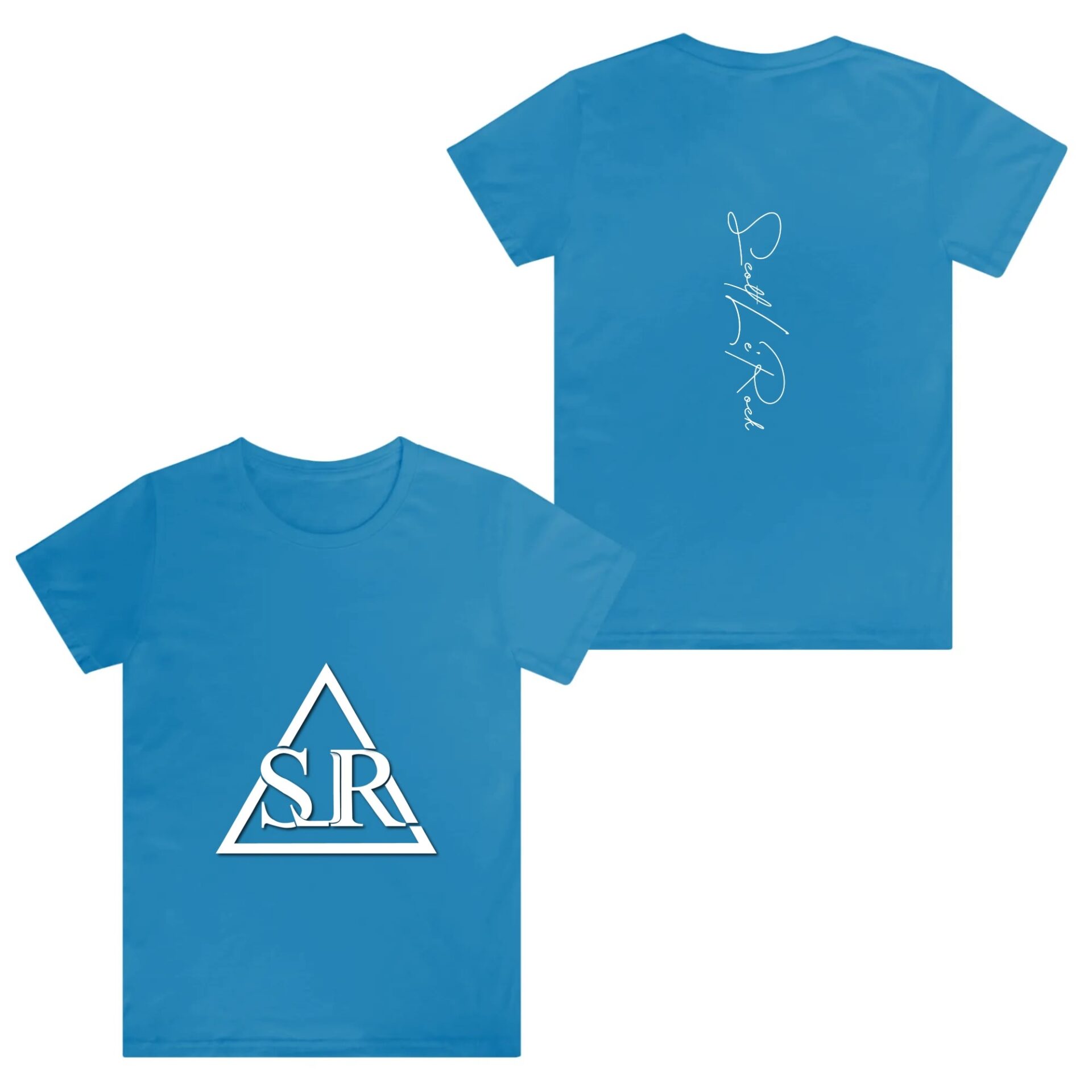 SLR WHITE TRI-ANGLE t-shirt - Image 6