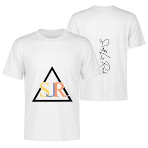 SLR BLACK/GOLD/BLUE TRI-ANGLE T Shirt