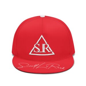 SLR RED, WHITE TRI-ANGLE Snapbacks