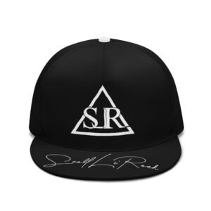 SLR BLACK, WHITE TRI-ANGLE Snapbacks