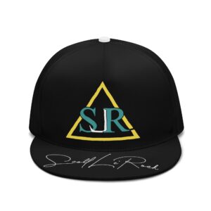 SLR BLACK, GREEN, GOLD TRI-ANGLE Snapbacks