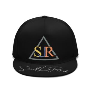SLR BLACK, GRAY, GOLD TRI-ANGLE Snapbacks