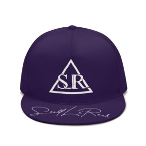 SLR BLACK, WHITE TRI-ANGLE Snapbacks