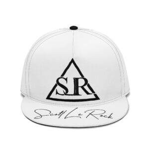 SLR WHITE, BLACK TRI-ANGLE Snapbacks