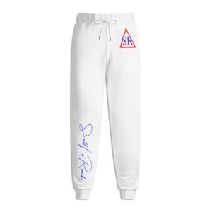 SLR WHITE/RED/ROYAL BLUE Sweatpants