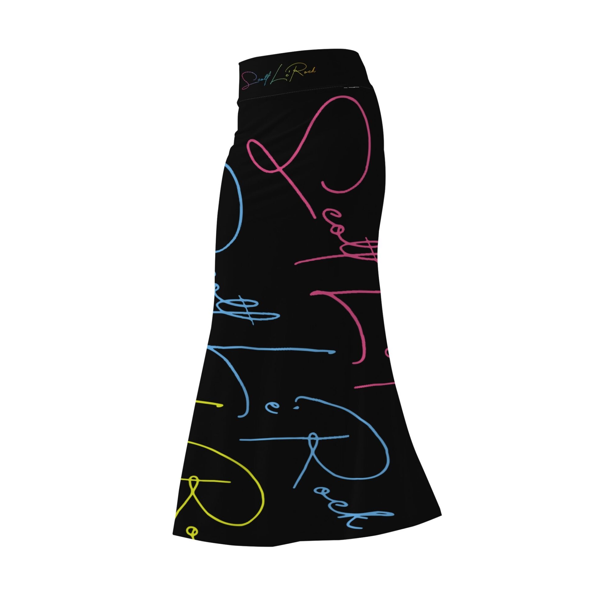 SLR WOMEN’S BLACK/TRI-COLOR SIGNATURE SKIRT - Image 2