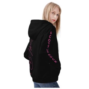 SLR Women’s Black/Pink Zip Up Hoodie