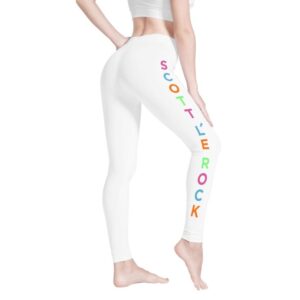 SLR Women’s White//Tri-Color Leggings