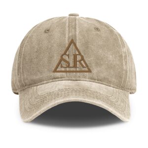 SLR Khaki Denim Baseball Cap