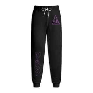 SLR Black/Purple Joggers