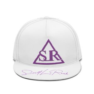 SLR Men’s White/Purple Snapback Hat
